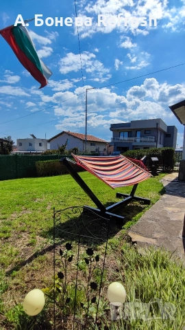 Ръчно изработени луксозни стойки за хамак +ПОДАРЪК хамак, снимка 3 - Градински мебели, декорация  - 54207653