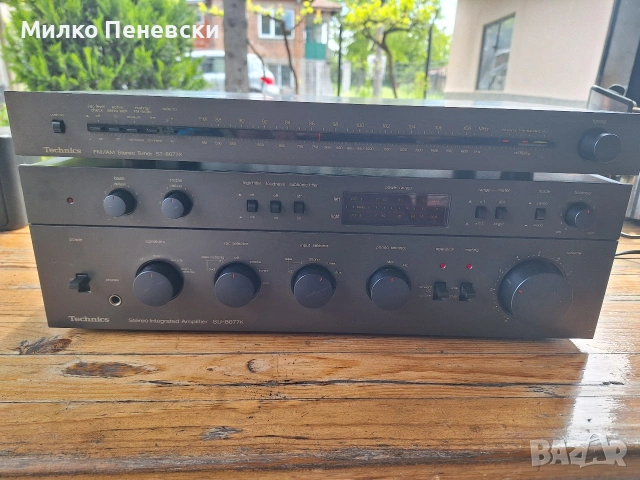 TECHNICS SU 8077K.HI FI VINTAGE STEREO AMPLIFIER.+TECHNICS ST 8077K STEREO TUNER.MADE IN JAPAN., снимка 5 - Ресийвъри, усилватели, смесителни пултове - 54526143