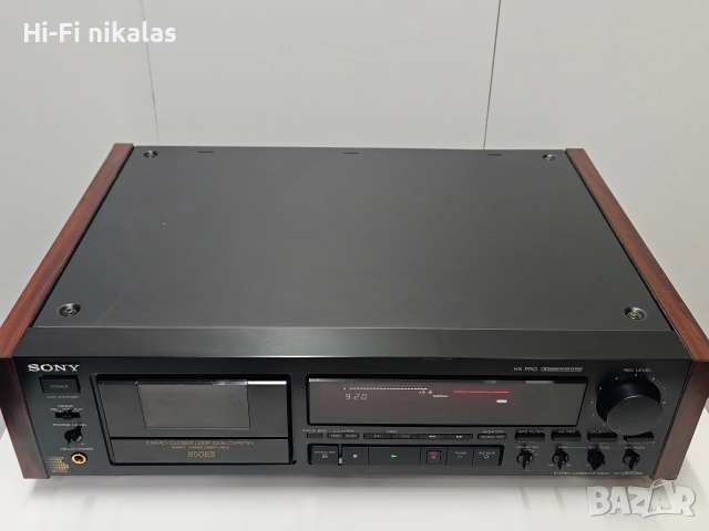 стерео касетъчен дек Hi-Fi ретро SONY TC-850ES, снимка 6 - Декове - 54562146