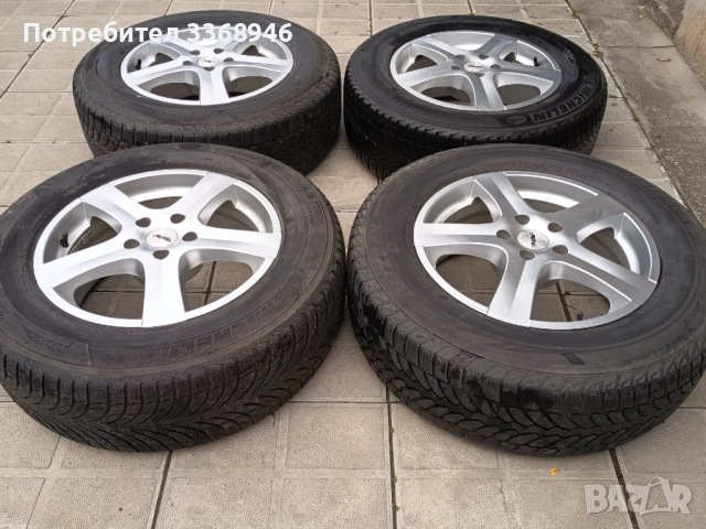 Джанти AUTEC 17" 5X114,3 с гуми 235/65/17 SUV, снимка 8 - Гуми и джанти - 54639340