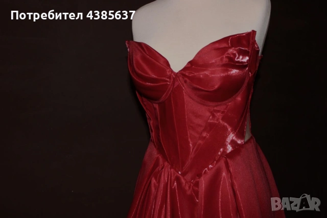 Дизайнерска рокля, снимка 4 - Рокли - 55177850