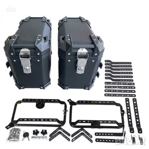 Странични куфари за мотор, Мото Дисаги, твърди- 2 БР