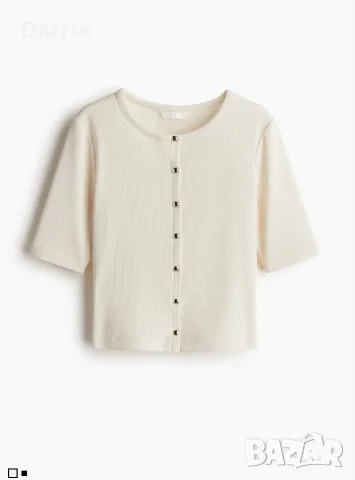 Нова жилетка H&M с къс ръкав