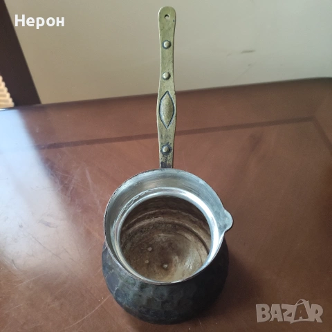 Медно джезве/котле, снимка 4 - Колекции - 55184119