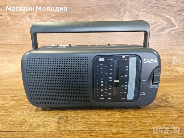 Радио SABA RX 126 – Ретро класика с отличен обхват четирибандов преносим радиоприемник (транзистор)​
