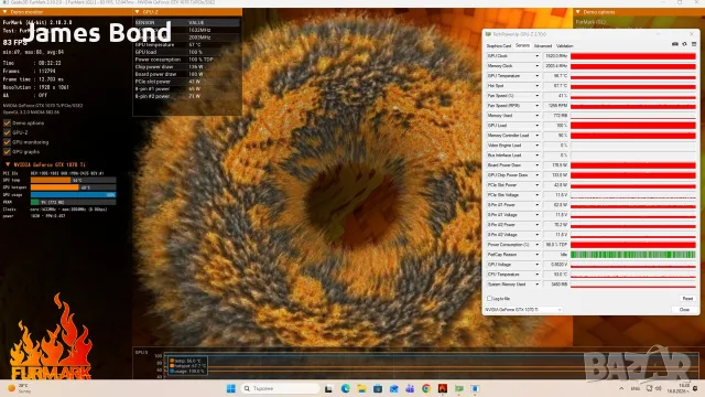 Геймърски Компютър / i7 6700 / 16GB RAM / GTX 1070ti / SSD / Win 11 , снимка 14 - Геймърски - 55682655