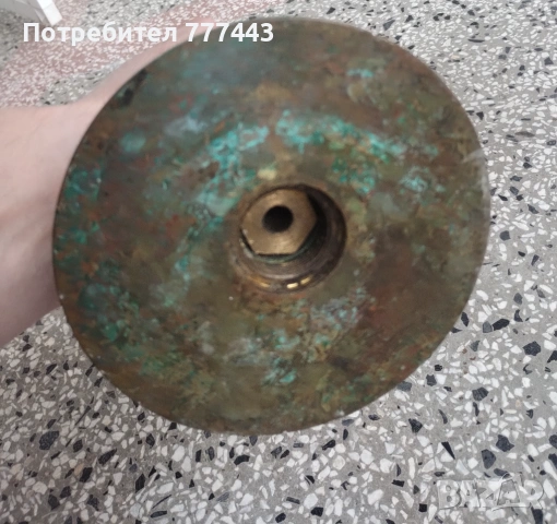 Макет учебна мина бронз 1938г., снимка 3 - Колекции - 54390963