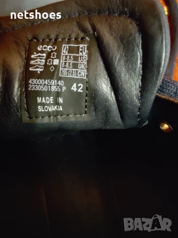 Ecco-мъжки обувки №42, снимка 11 - Ежедневни обувки - 54257551