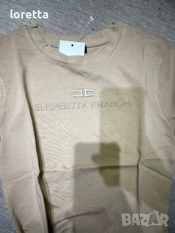 Тениска Elisabetta Franchi , снимка 4 - Тениски - 55269148