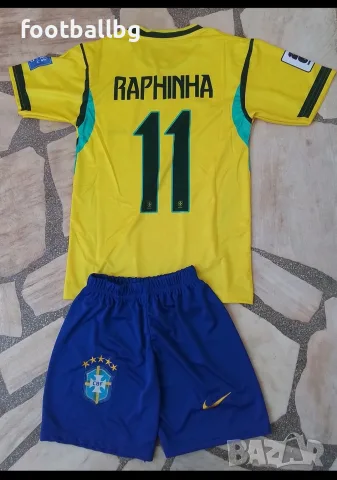 RAPHINHA 11 детско юношески футболни екипи 🇧🇷 BRAZIL 🇧🇷 , снимка 6 - Футбол - 29420426