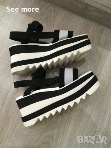 Stella McCartney Elyse сандали IT38.5, снимка 11 - Сандали - 55414882