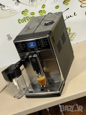 Кафемашина кафе автомат Saeco PicoBarista с гаранция, снимка 6 - Кафемашини - 55506510