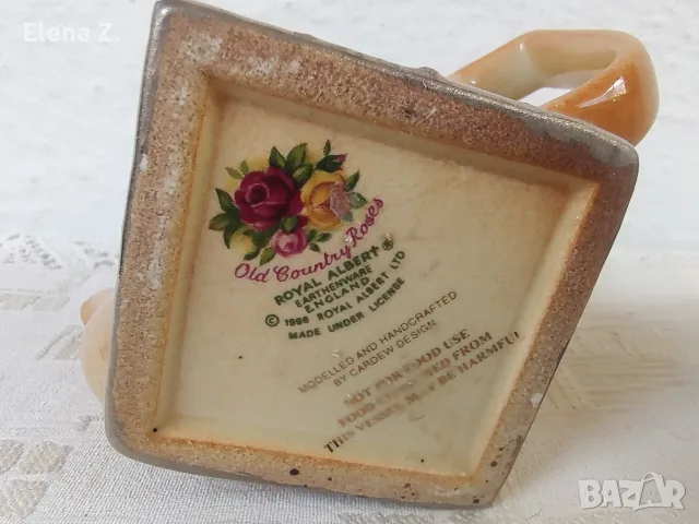 Royal Albert Старите селски рози - колекционерски чайник Cardew, снимка 15 - Колекции - 55508347