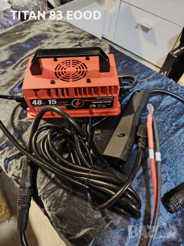 15 Amp 48 Volt за зарядно устройство за голф количка EZGO RXV, 4-6H, снимка 3 - Друга електроника - 54931047