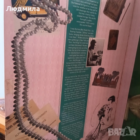 Барби Mattel 1993: куклата Флапър от 20-те години от колекцията „Великите епохи“., снимка 5 - Кукли - 54448990