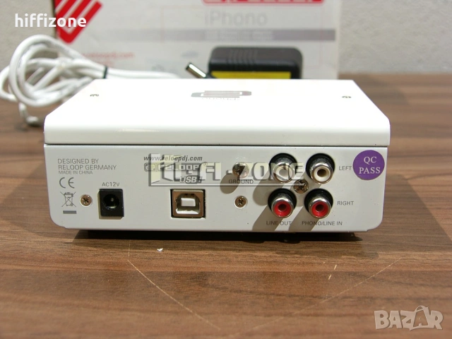 Предусилвател Reloop iphono, снимка 5 - Ресийвъри, усилватели, смесителни пултове - 54886238