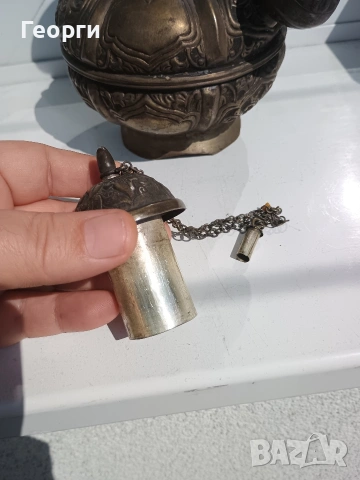 Бронзов съд за вода,19ти век,Суматра, снимка 6 - Антикварни и старинни предмети - 53970245