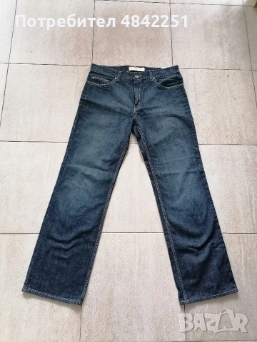 Мъжки тъмносини дънки Perry Ellis, като нови, 34/32 размер 