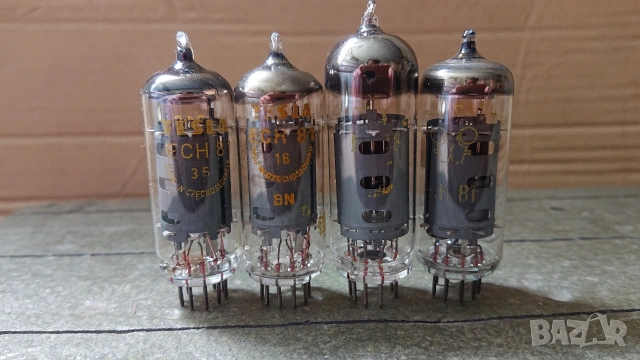Радиолампи TESLA, RFT ECH81. 
