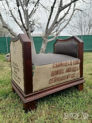 Табуретка в индустриален стил, снимка 6 - Дивани и мека мебел - 54169435