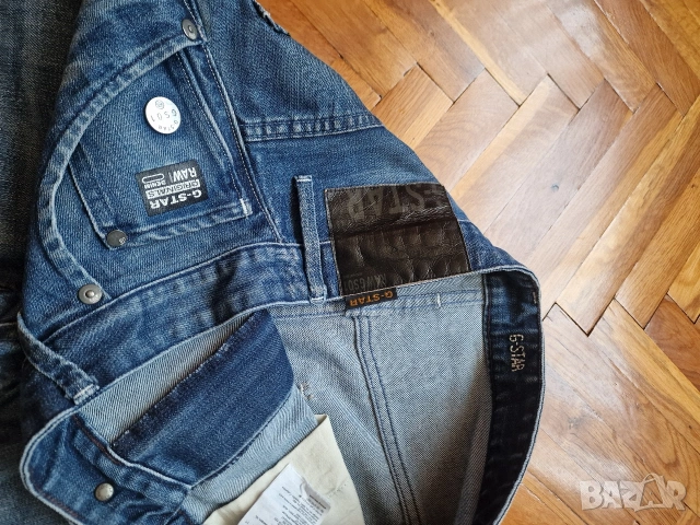 Страхотни мъжки къси панталони G STAR RAW размер 31, снимка 7 - Къси панталони - 55267058