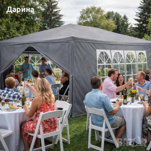 шатра водоустойчива4/3 метра, снимка 6 - Градински мебели, декорация  - 54330982