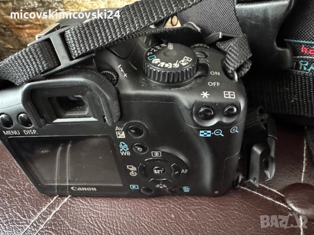 Фотоапарат Canon eos 1000D + обектив, снимка 7 - Фотоапарати - 54669308
