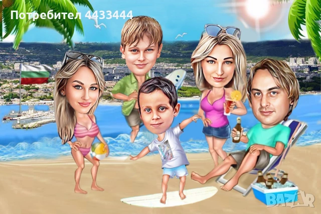 Дигитални карикатури, снимка 4 - Картини - 54572395