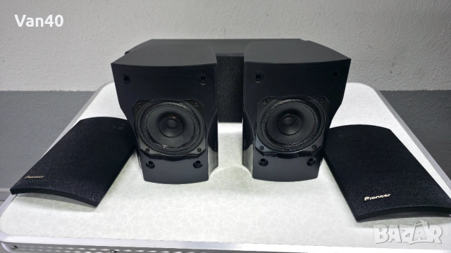 Съраунд тонколони с център Pioneer S CR 39 , снимка 2 - Тонколони - 53998769
