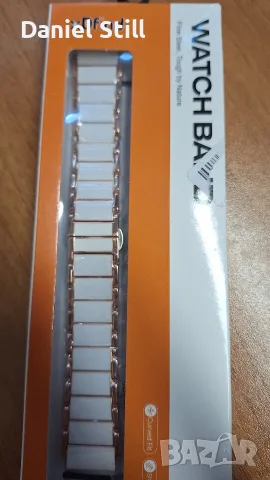 Нова 18 мм керамична каишка за Huawei Watch Samsung Garmin, снимка 3 - Каишки за часовници - 53002824