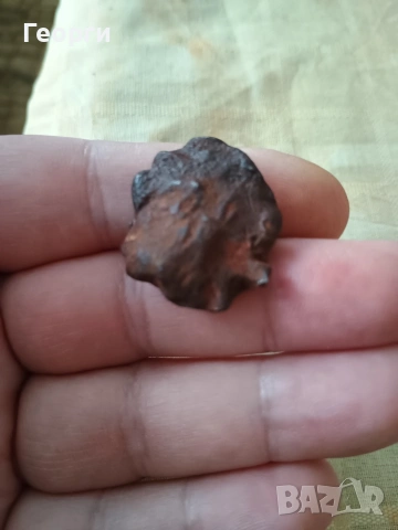 Натурален железен метеорит,Kamil crater-22, снимка 4 - Антикварни и старинни предмети - 54078582