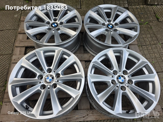Лети джанти 17ки 5х120 BMW, снимка 2 - Гуми и джанти - 54540077