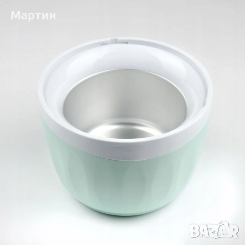 Машина за сладолед, Girmi, GH02, 12W, 1L, зелена, снимка 3 - Други - 54660755