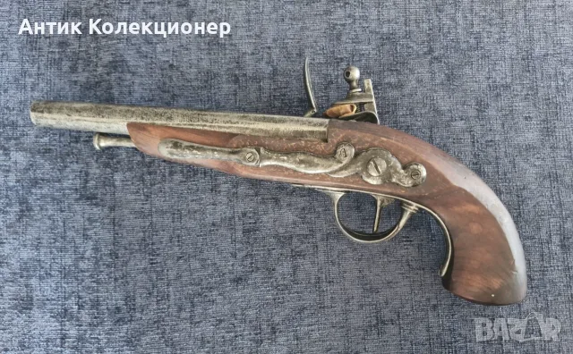 Кремъчен пистолет, Реплика, снимка 3 - Антикварни и старинни предмети - 55681041