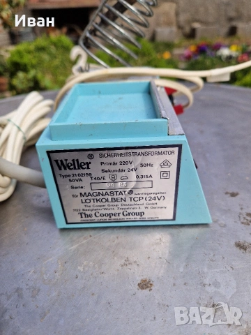 Поялник Weller, Изпробван и работи добре!, снимка 3 - Други инструменти - 54167290