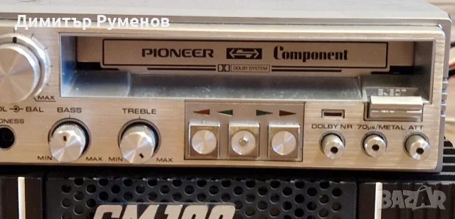 Комплект касетофон и стъпало Pioneer KP-707G, Pioneer GM-120, снимка 9 - Ресийвъри, усилватели, смесителни пултове - 55487009