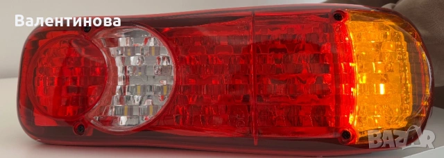КОМПЛЕКТ LED стоп 5 функции 24V за камион, бус, ремарке (мигач/габарит/мъгла), снимка 5 - Аксесоари и консумативи - 54367047