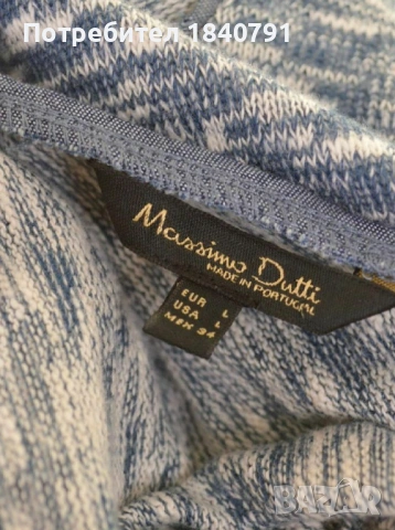 Рокля Massimo Dutti – спортно-елегантна – размер L, снимка 6 - Рокли - 54942455