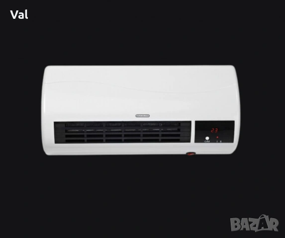 Печка керамична , TR-2025W, 2000W, стенна, снимка 4 - Отоплителни печки - 55005144