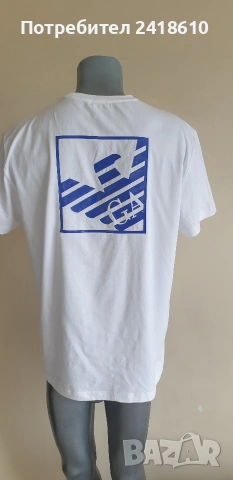 Emporio Armani EA7 Cotton Mens Size XL / 2XL НОВО! ОРИГИНАЛ! Мъжка Тениска, снимка 7 - Тениски - 54884072