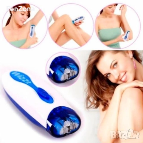 Мини епилатор Wizzit + органайзер с принадлежности, снимка 6 - Епилатори - 54118407