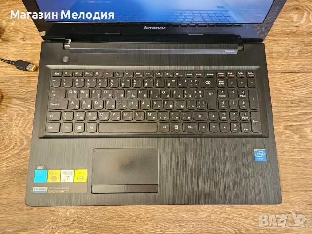 15,6" лаптоп Lenovo G50 В отлично техническо и визуално състояние, преинсталиран и готов за употреба, снимка 3 - Лаптопи за дома - 55405663