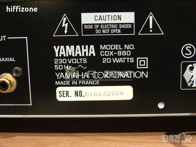 CD плеър  Yamaha cdx-880 , снимка 10 - Ресийвъри, усилватели, смесителни пултове - 54165454