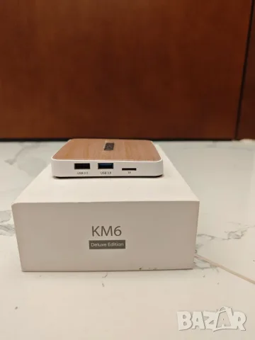 MECOOL KM6 Deluxe Edition, снимка 3 - Плейъри, домашно кино, прожектори - 55314962