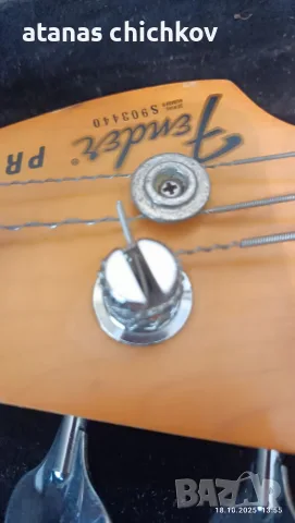 продавам бас китара Fender USA., снимка 6 - Китари - 55421787