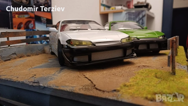 Диорама 1:18 Nissan Silvia S15, снимка 3 - Колекции - 54506018