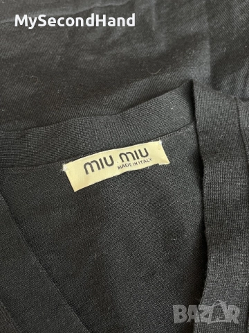 MIU MIU дамска жилетка , снимка 2 - Жилетки - 55605229