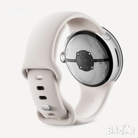 Google Pixel Watch 2, чисто нов смарт часовник, сребърен, Wi-Fi, Fitbit, каишка "порцелан", снимка 5 - Смарт часовници - 54195827