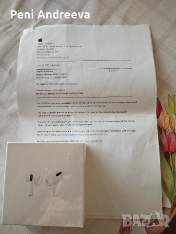 Слушалки Air pods нови 