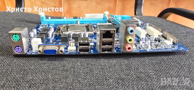 Дънна платка Gigabyte GA-H61M-DS2 DDR3 – тествана и работеща + CPU, снимка 3 - Части и Платки - 54544041